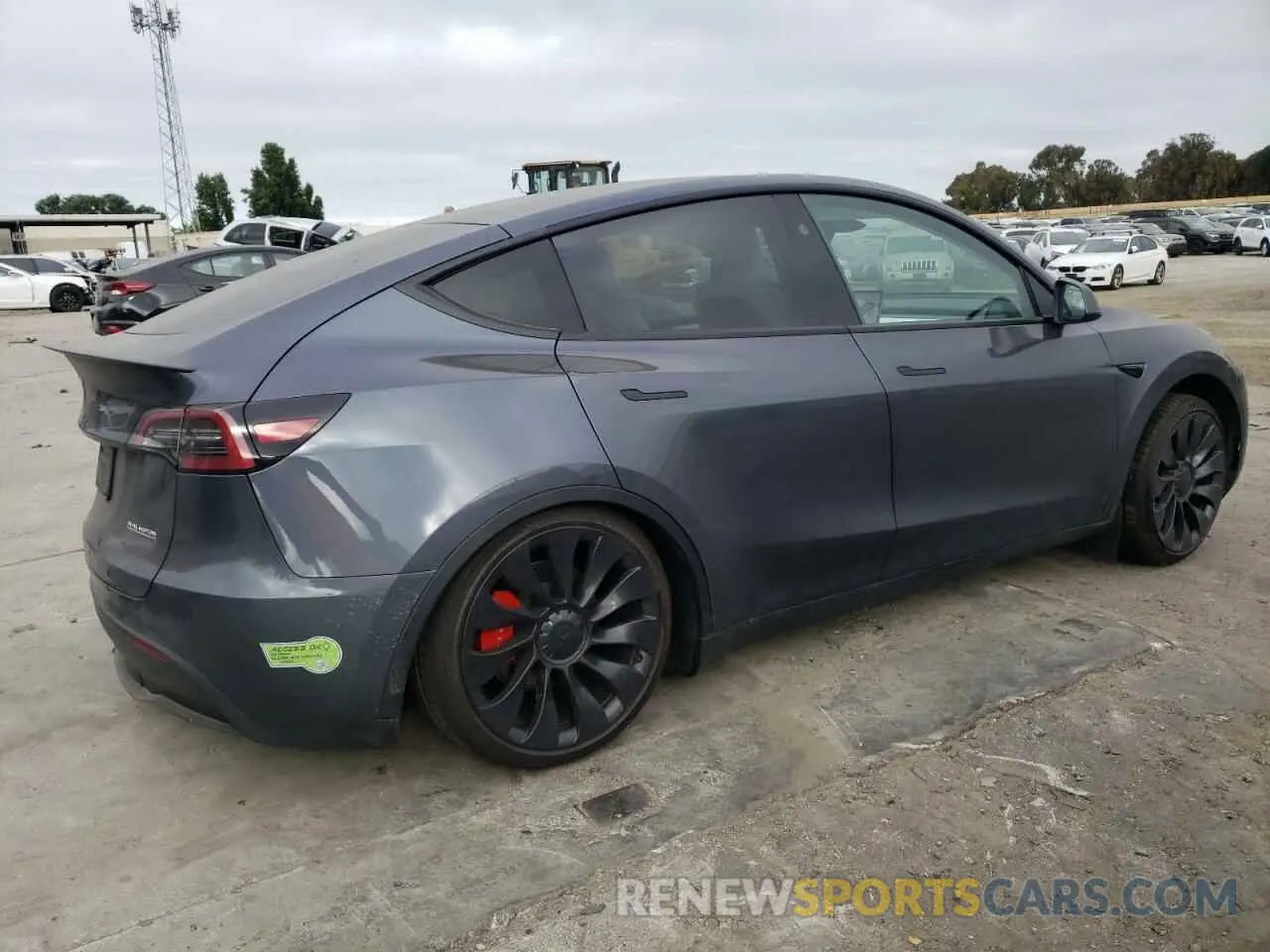 3 Photograph of a damaged car 7SAYGDEF2PF854313 TESLA MODEL Y 2023