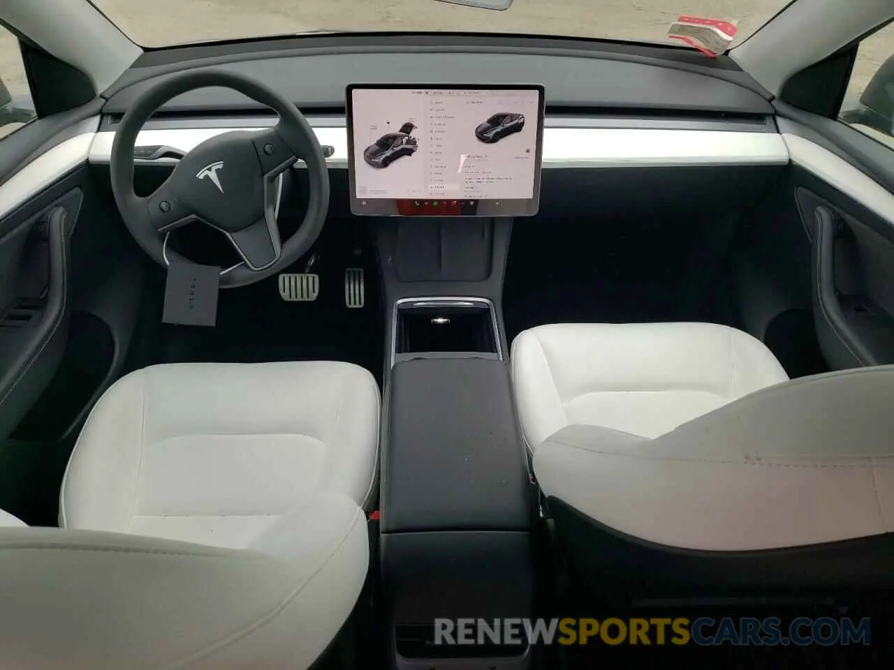 8 Photograph of a damaged car 7SAYGDEF2PF854313 TESLA MODEL Y 2023