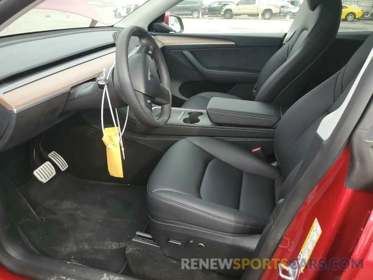 7 Photograph of a damaged car 7SAYGDEF2PF857843 TESLA MODEL Y 2023