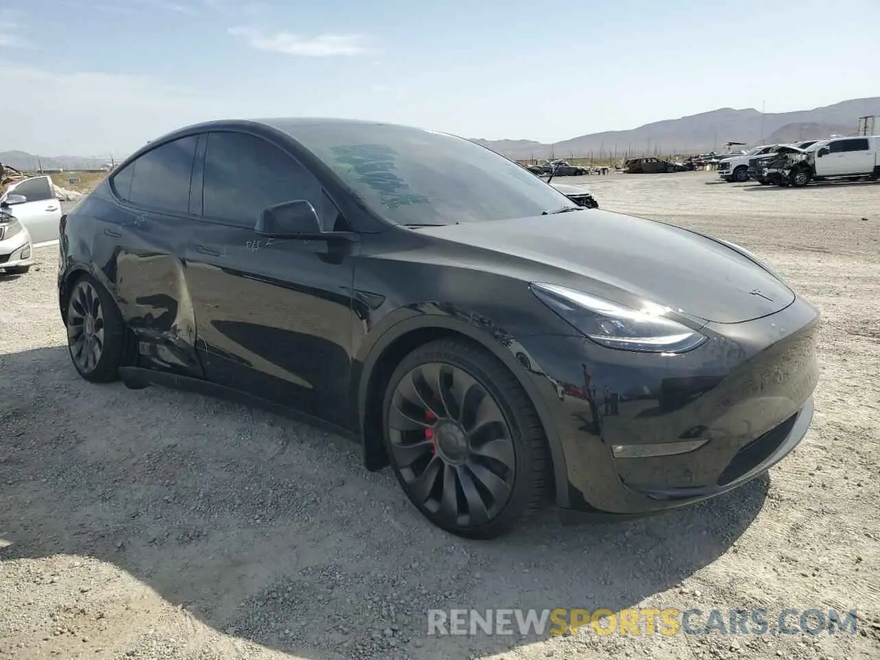 4 Photograph of a damaged car 7SAYGDEF2PF938051 TESLA MODEL Y 2023