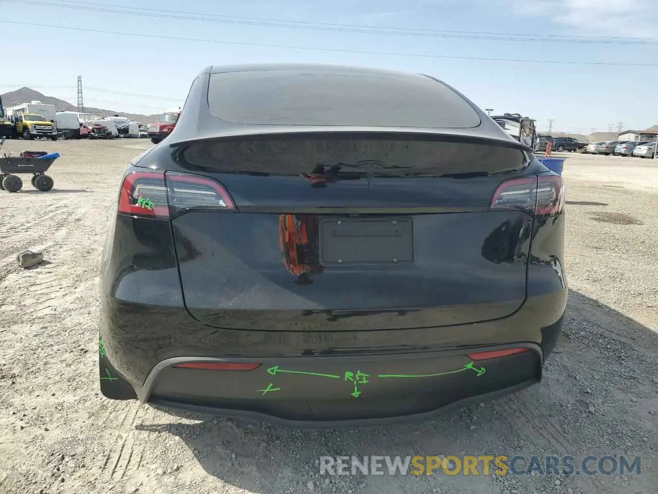 6 Photograph of a damaged car 7SAYGDEF2PF938051 TESLA MODEL Y 2023