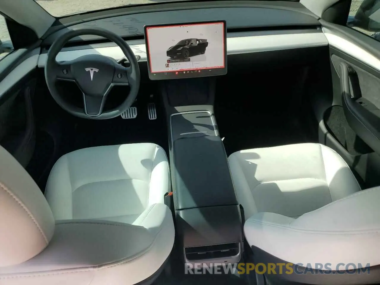 8 Photograph of a damaged car 7SAYGDEF2PF938051 TESLA MODEL Y 2023
