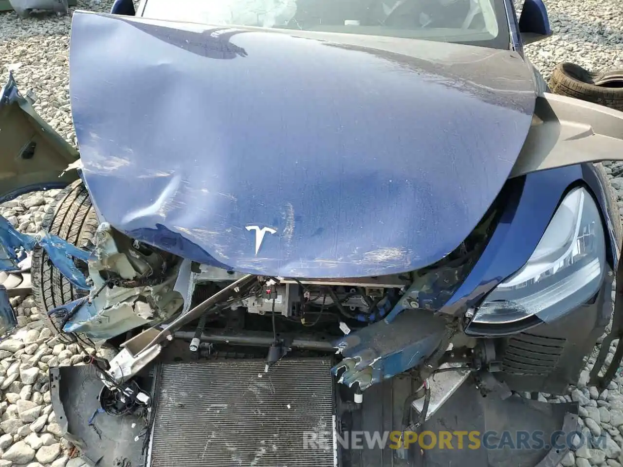 11 Photograph of a damaged car 7SAYGDEF3PA049577 TESLA MODEL Y 2023