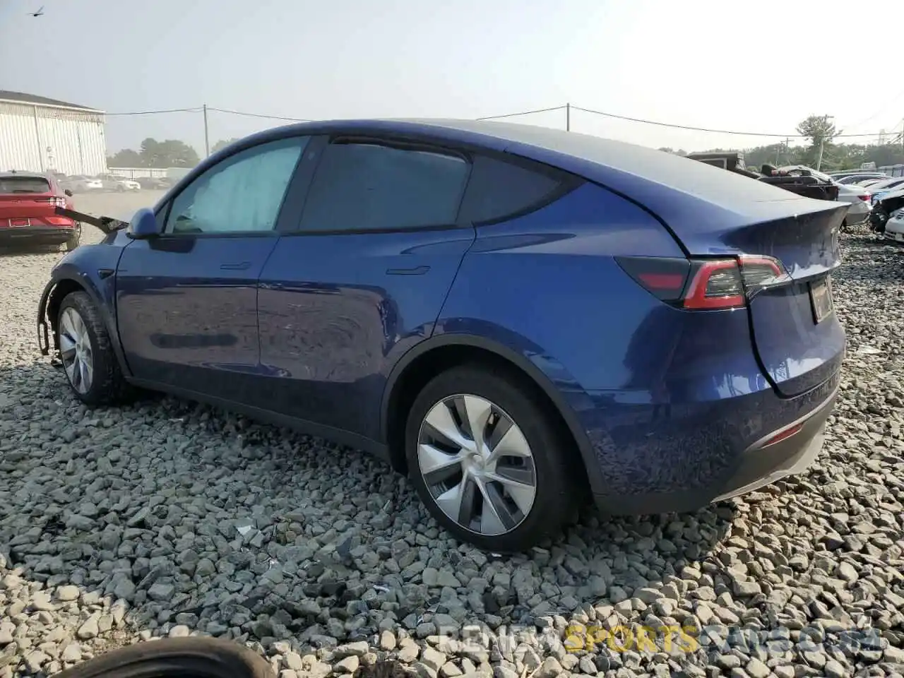 2 Photograph of a damaged car 7SAYGDEF3PA049577 TESLA MODEL Y 2023