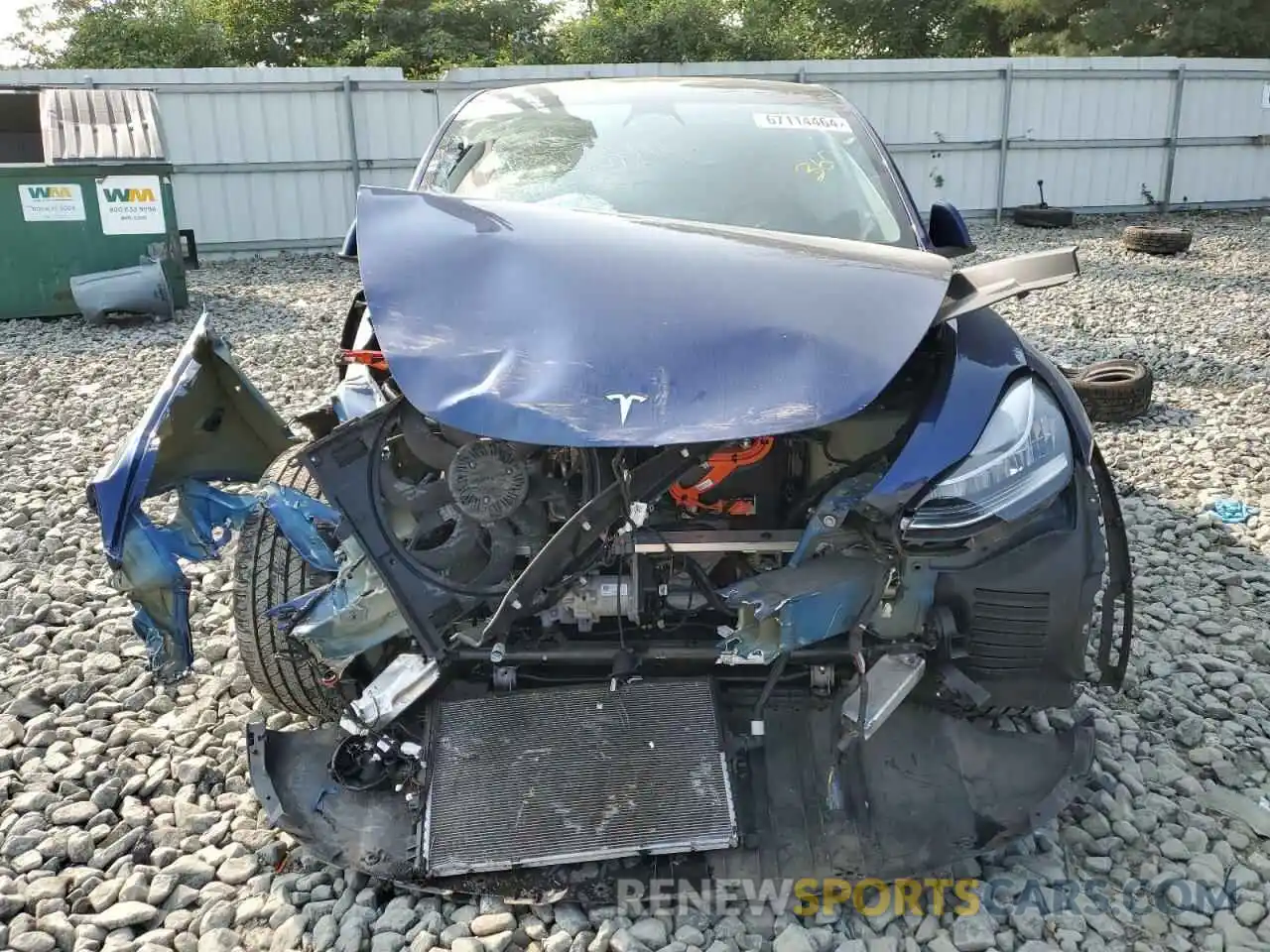 5 Photograph of a damaged car 7SAYGDEF3PA049577 TESLA MODEL Y 2023