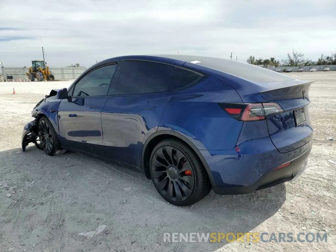 2 Photograph of a damaged car 7SAYGDEF3PF752745 TESLA MODEL Y 2023