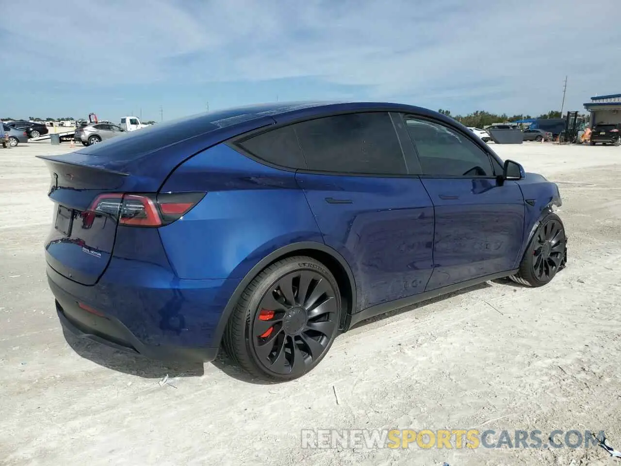 3 Photograph of a damaged car 7SAYGDEF3PF752745 TESLA MODEL Y 2023