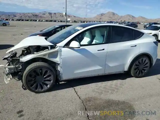 1 Photograph of a damaged car 7SAYGDEF3PF762658 TESLA MODEL Y 2023