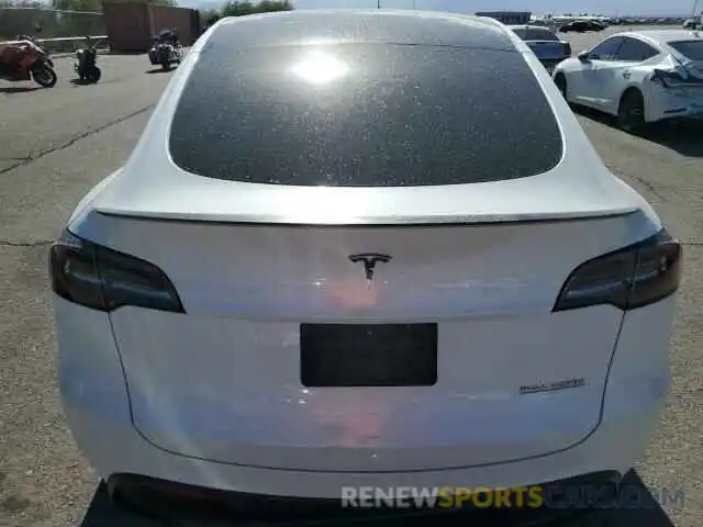 6 Photograph of a damaged car 7SAYGDEF3PF762658 TESLA MODEL Y 2023