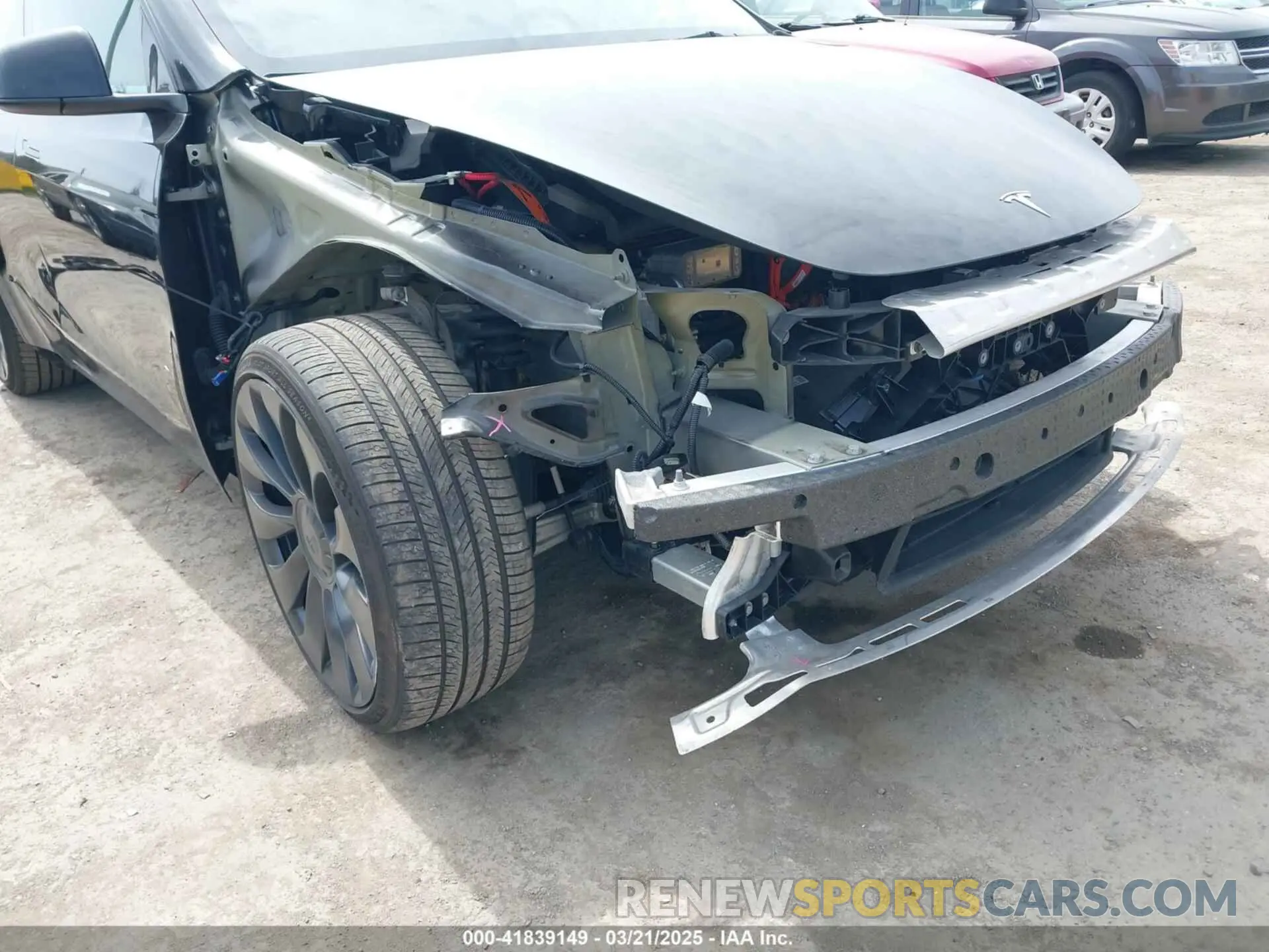 20 Photograph of a damaged car 7SAYGDEF3PF834863 TESLA MODEL Y 2023
