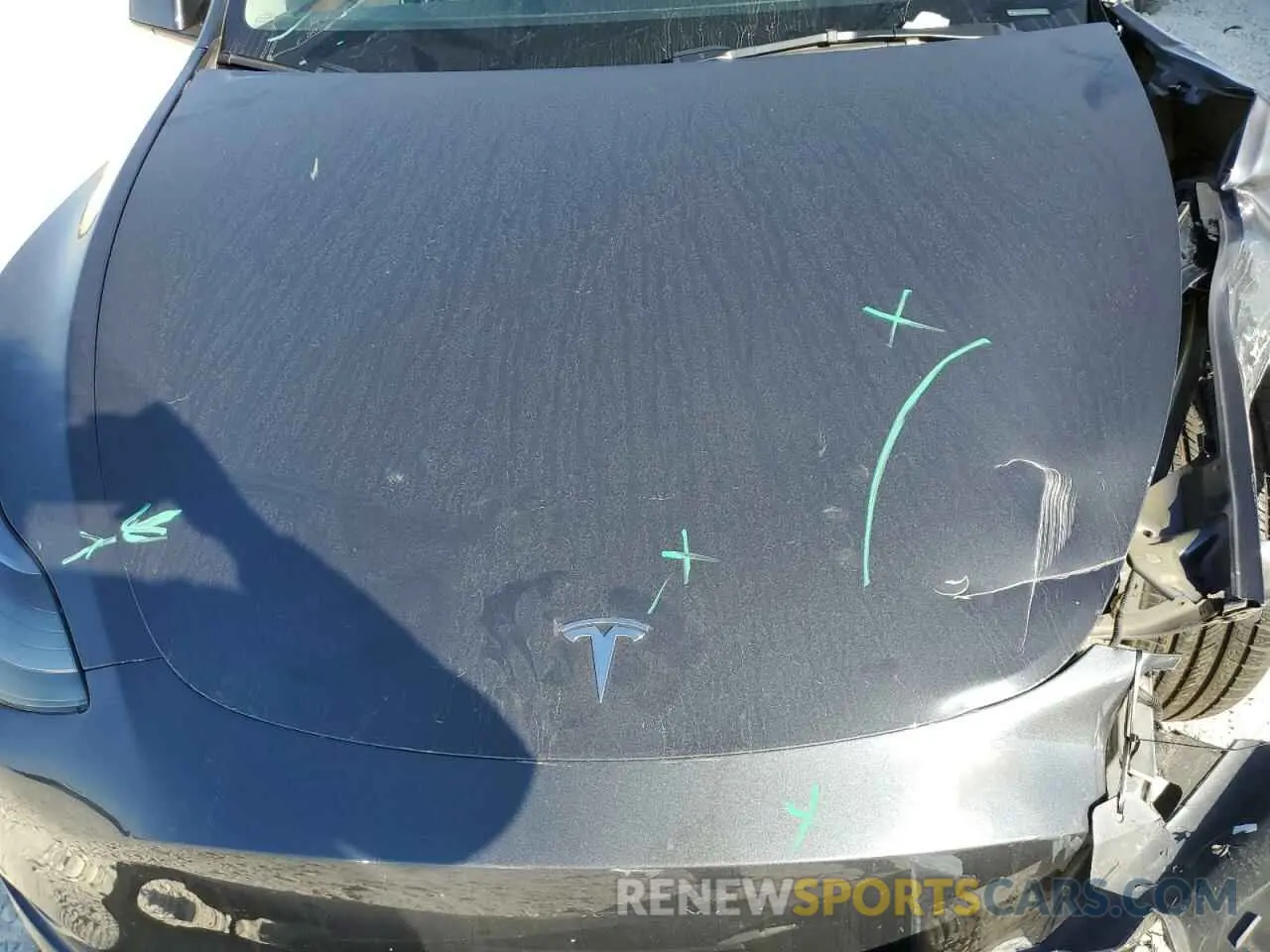 11 Photograph of a damaged car 7SAYGDEF3PF907651 TESLA MODEL Y 2023