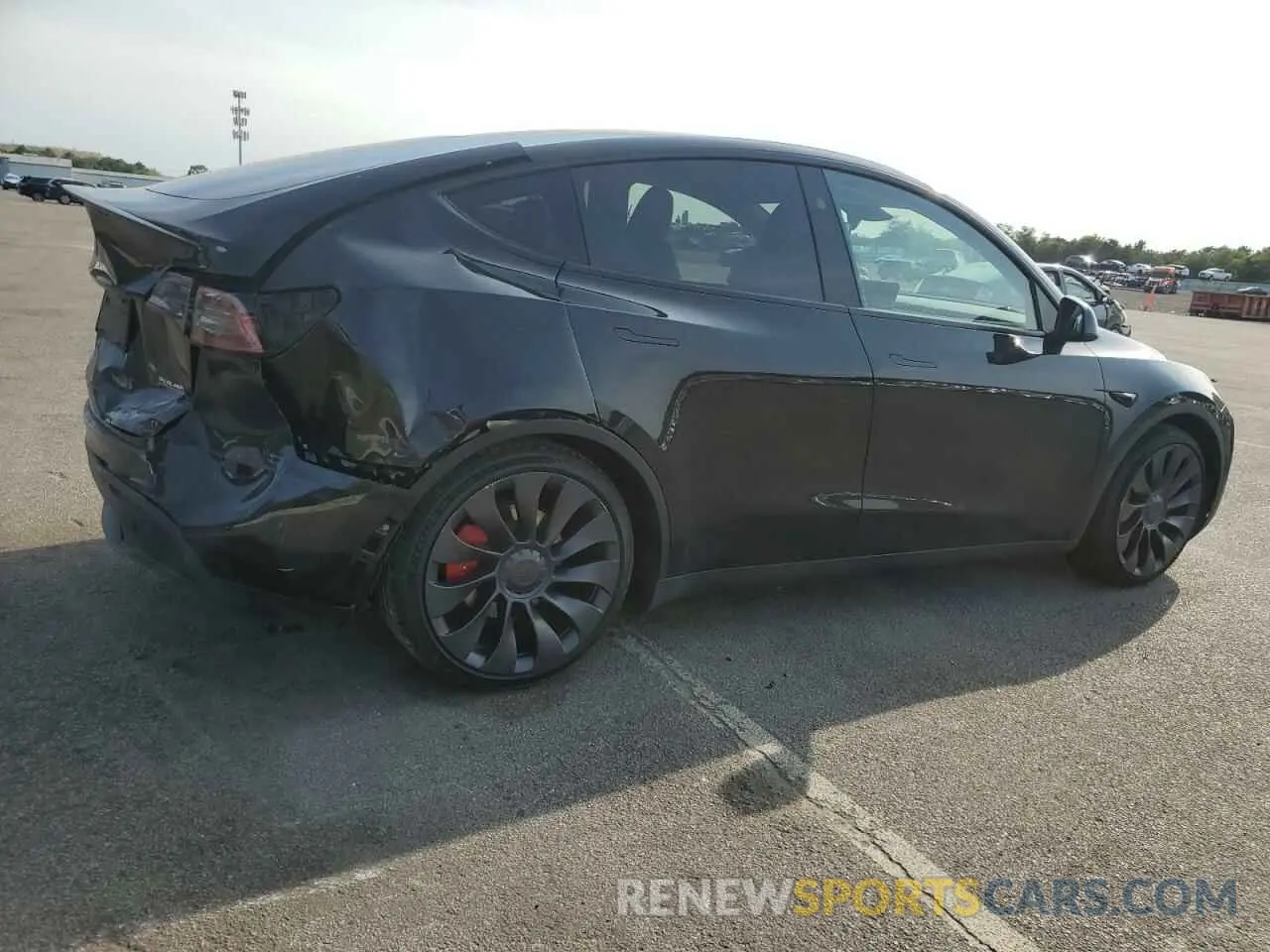 3 Photograph of a damaged car 7SAYGDEF3PF921470 TESLA MODEL Y 2023