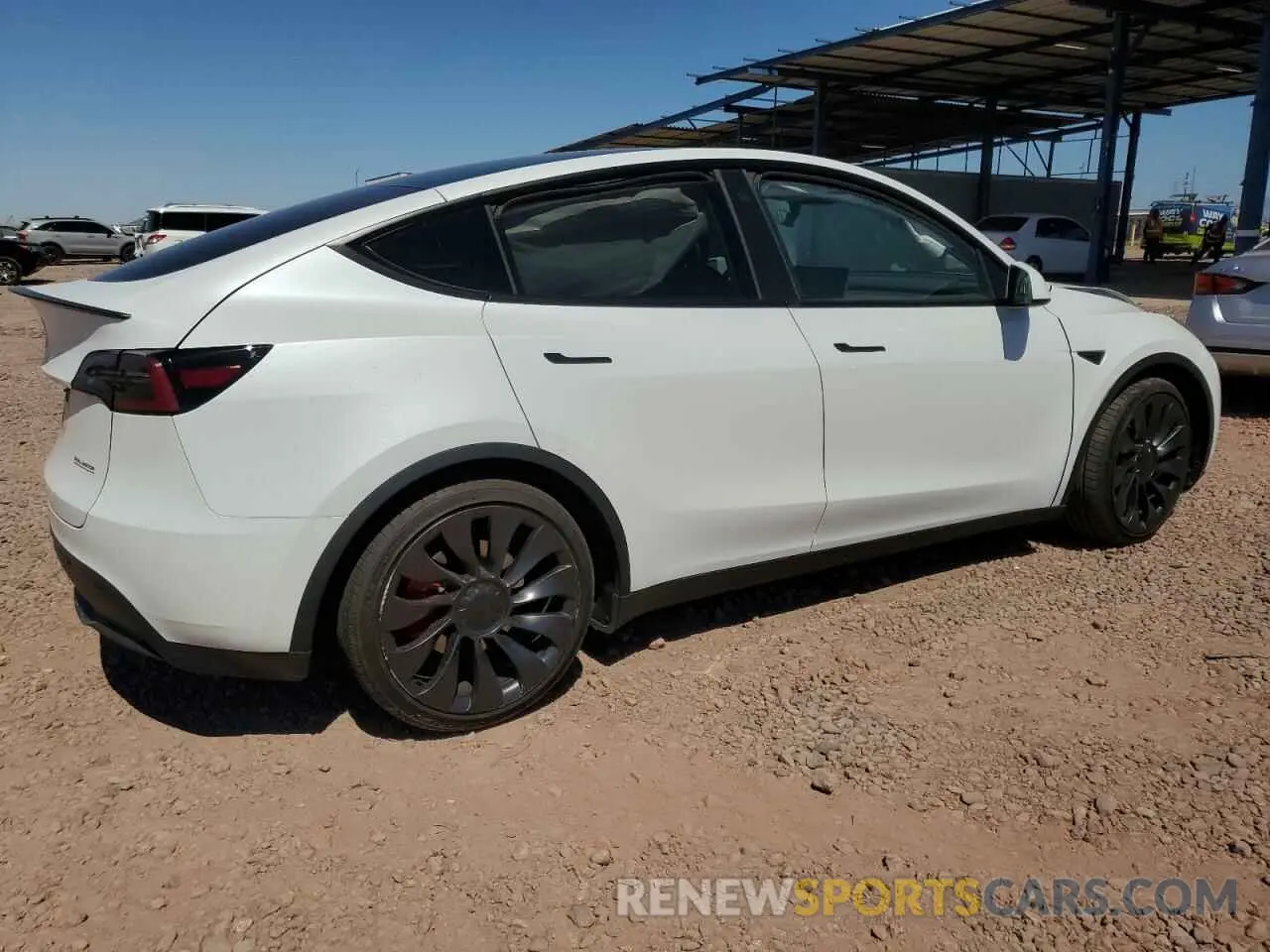 3 Photograph of a damaged car 7SAYGDEF4PF659541 TESLA MODEL Y 2023