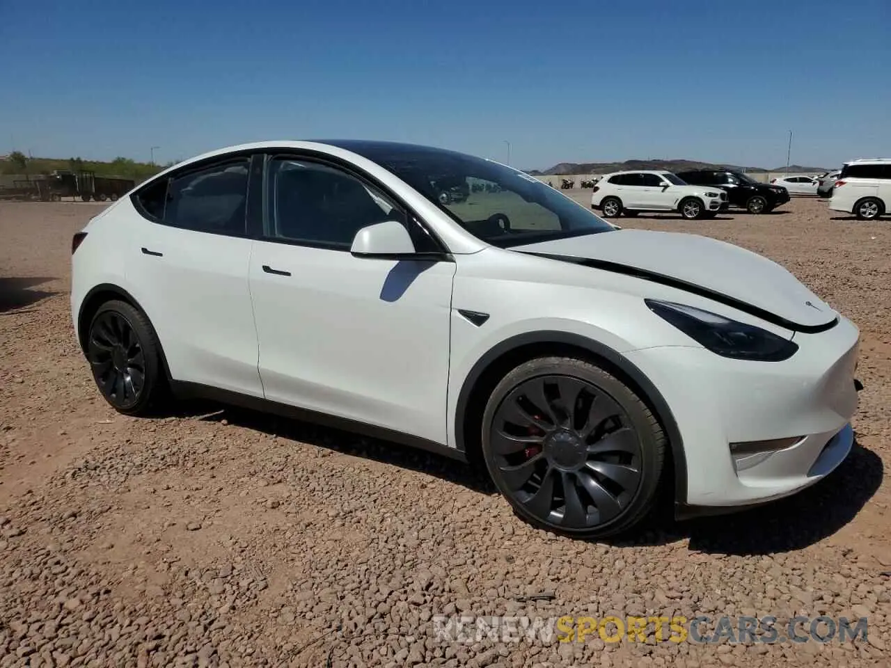 4 Photograph of a damaged car 7SAYGDEF4PF659541 TESLA MODEL Y 2023