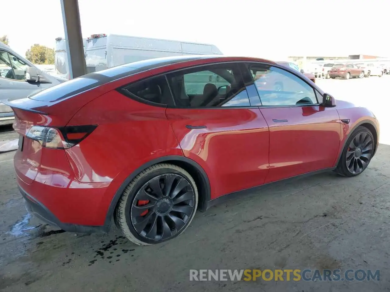3 Photograph of a damaged car 7SAYGDEF4PF738417 TESLA MODEL Y 2023