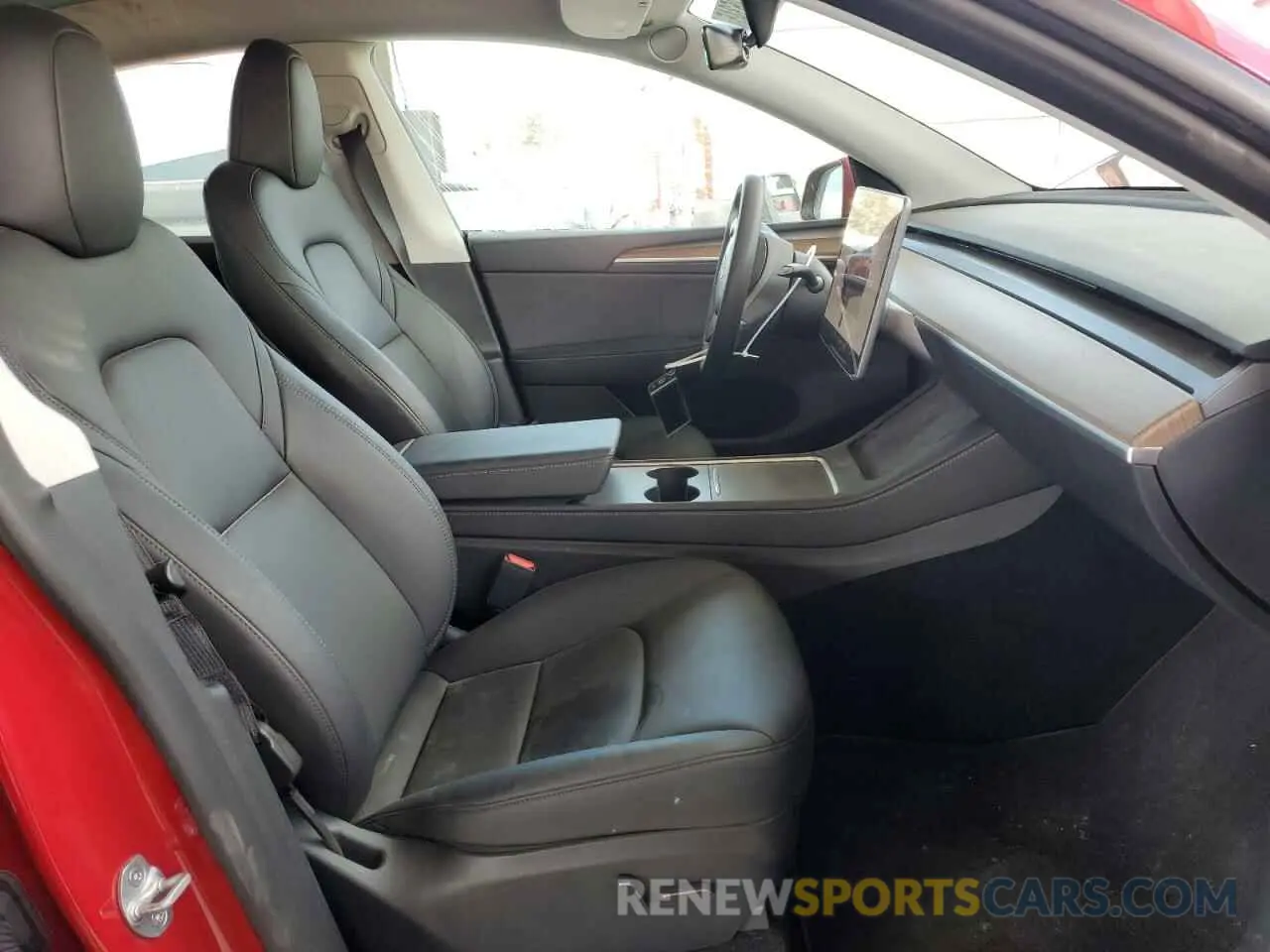7 Photograph of a damaged car 7SAYGDEF4PF738417 TESLA MODEL Y 2023