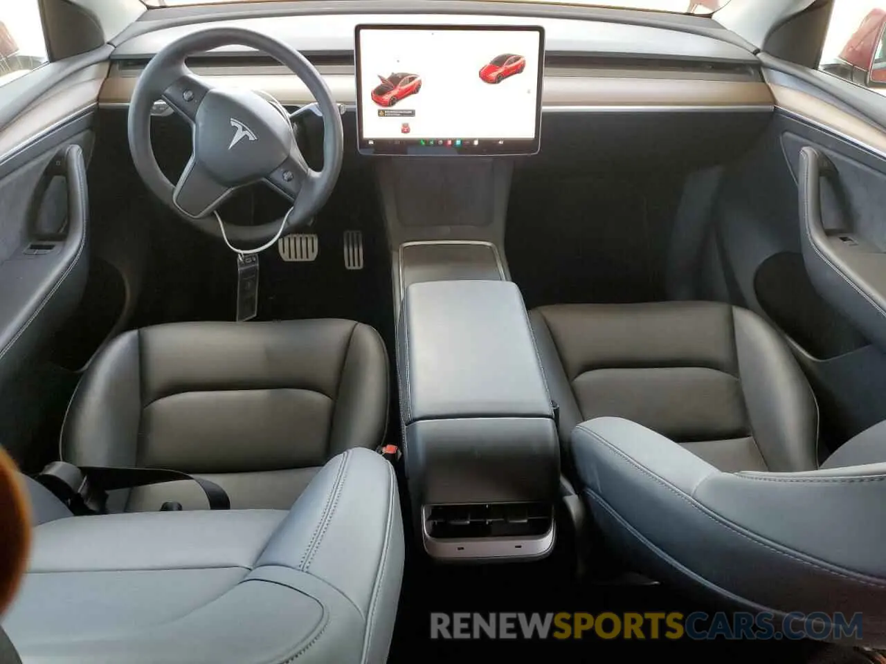 8 Photograph of a damaged car 7SAYGDEF4PF738417 TESLA MODEL Y 2023