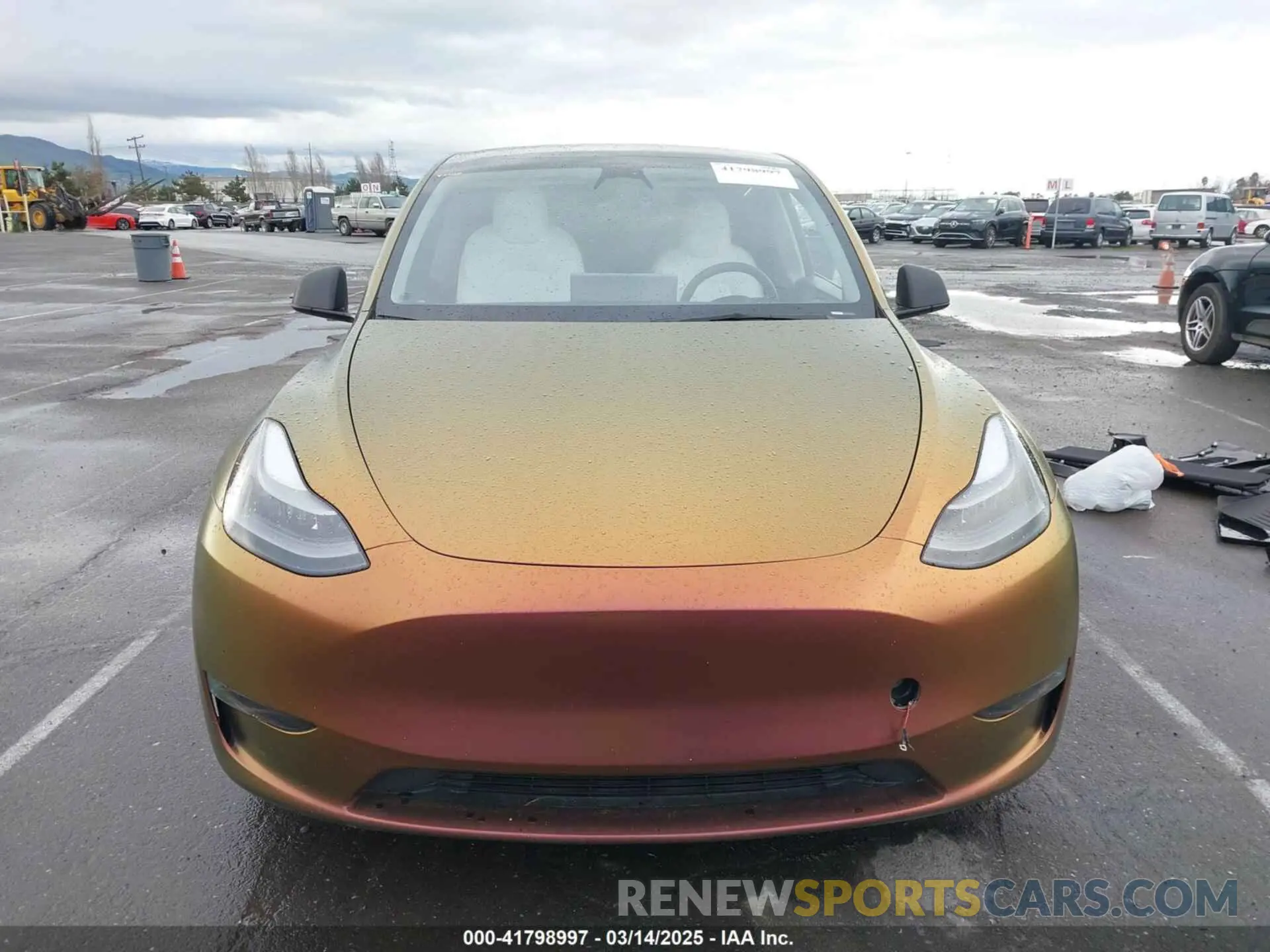 12 Photograph of a damaged car 7SAYGDEF4PF738885 TESLA MODEL Y 2023