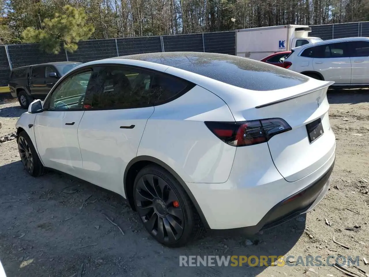 2 Photograph of a damaged car 7SAYGDEF4PF779825 TESLA MODEL Y 2023