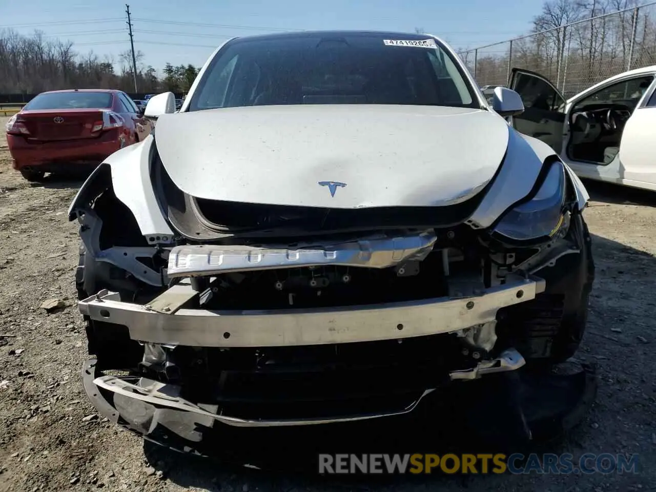 5 Photograph of a damaged car 7SAYGDEF4PF779825 TESLA MODEL Y 2023