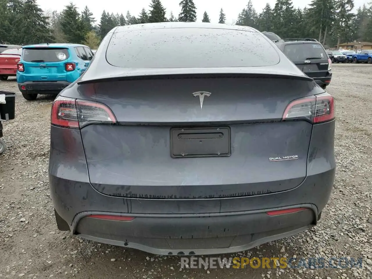 6 Photograph of a damaged car 7SAYGDEF4PF794244 TESLA MODEL Y 2023