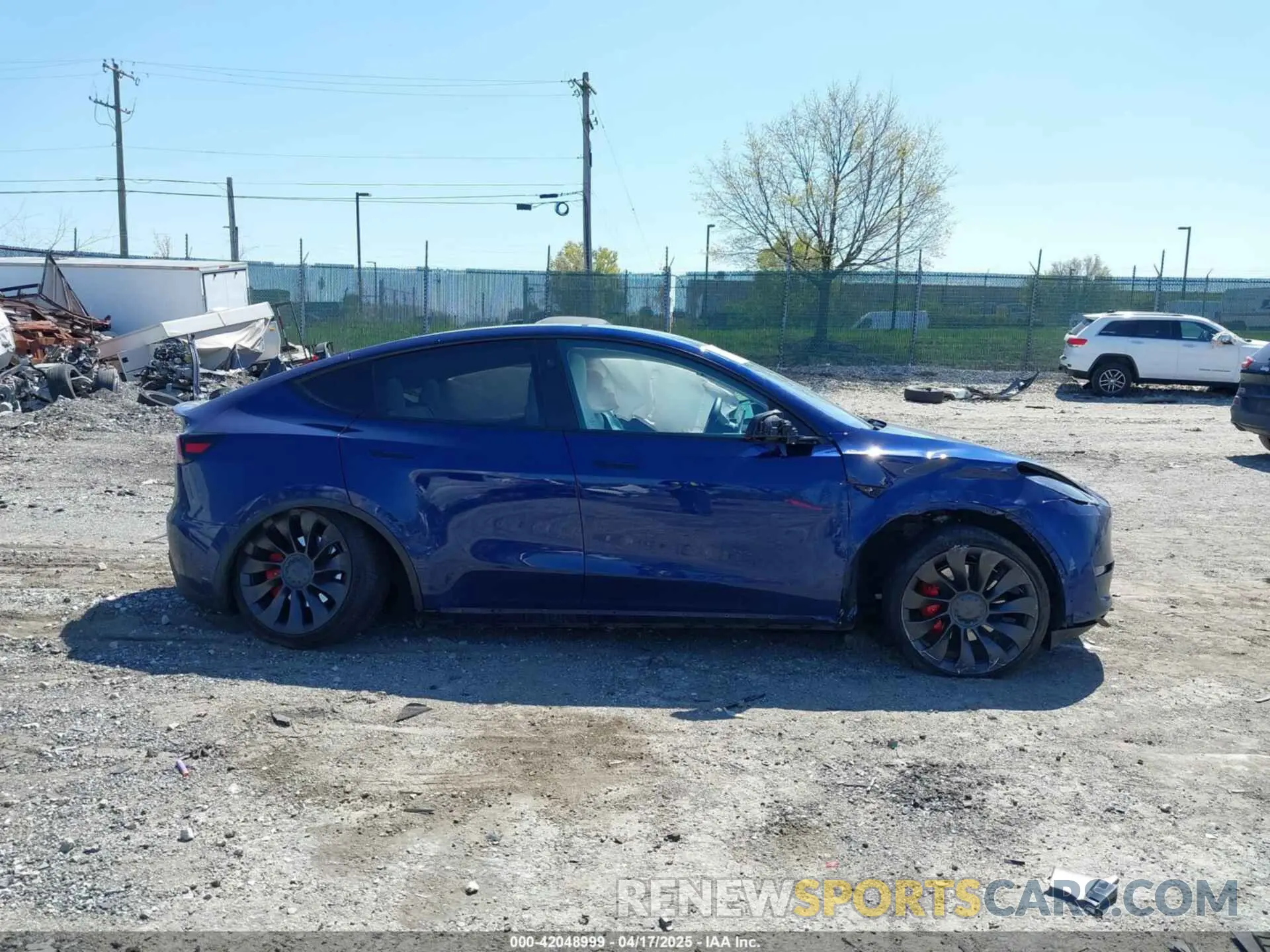 12 Photograph of a damaged car 7SAYGDEF4PF844933 TESLA MODEL Y 2023