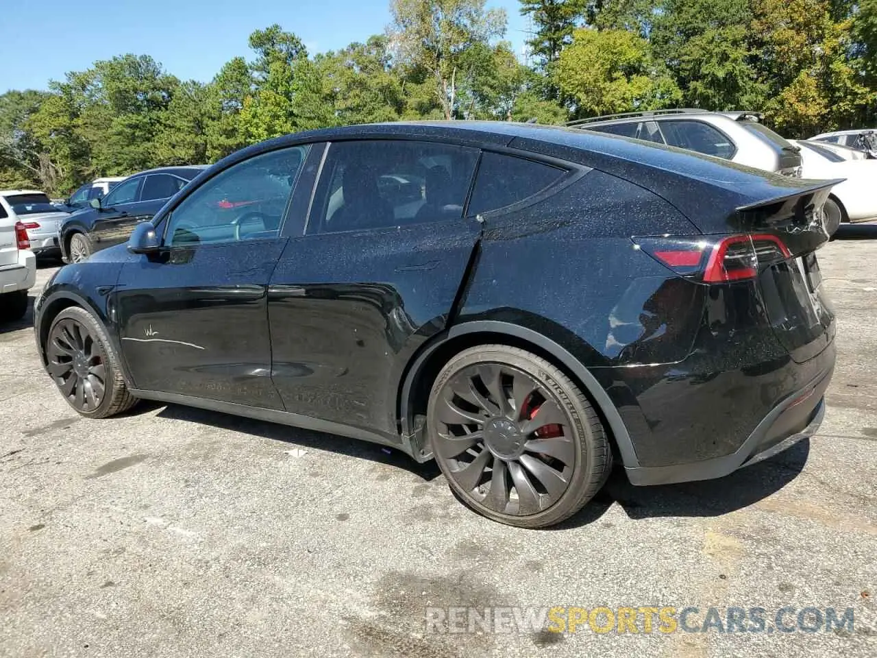 2 Photograph of a damaged car 7SAYGDEF4PF854006 TESLA MODEL Y 2023