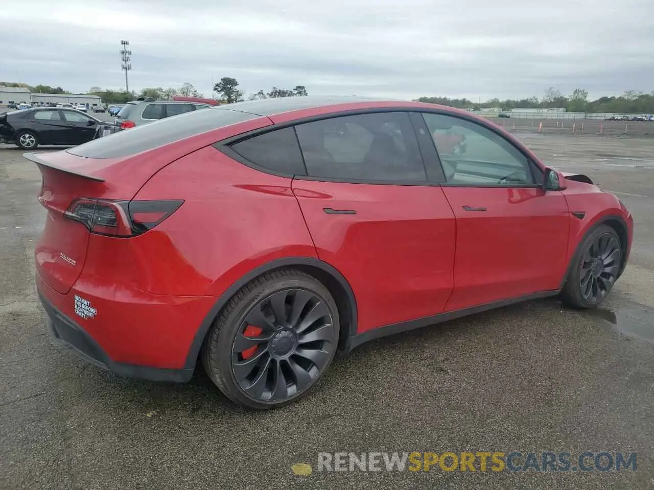 3 Photograph of a damaged car 7SAYGDEF4PF881884 TESLA MODEL Y 2023