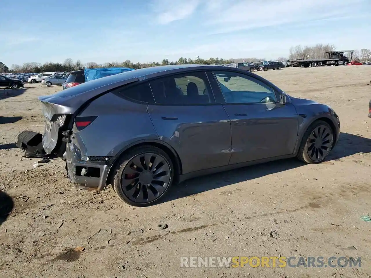 3 Photograph of a damaged car 7SAYGDEF4PF913149 TESLA MODEL Y 2023