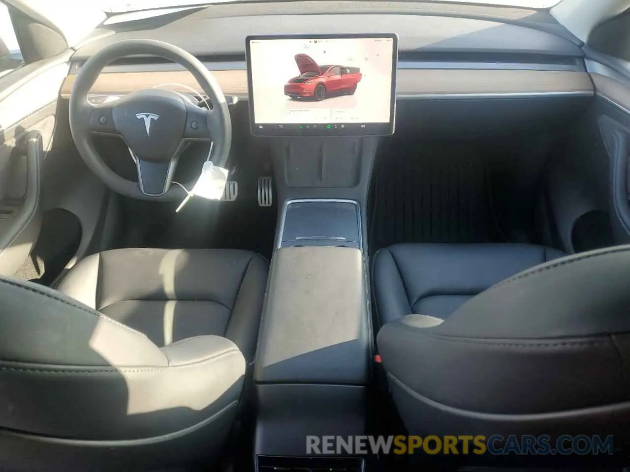 8 Photograph of a damaged car 7SAYGDEF4PF960357 TESLA MODEL Y 2023