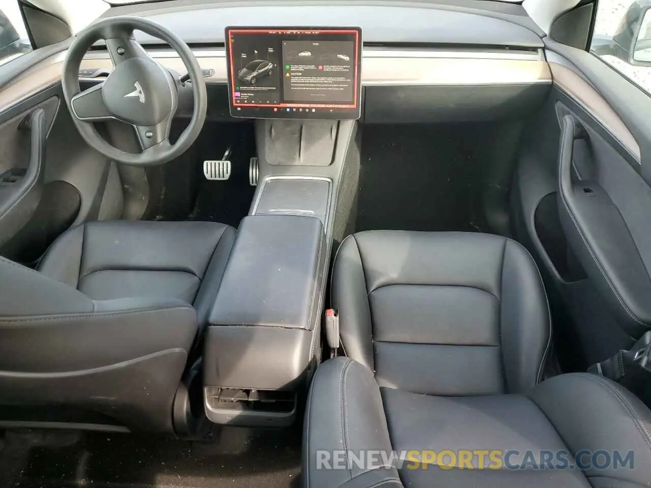 8 Photograph of a damaged car 7SAYGDEF5PF606380 TESLA MODEL Y 2023