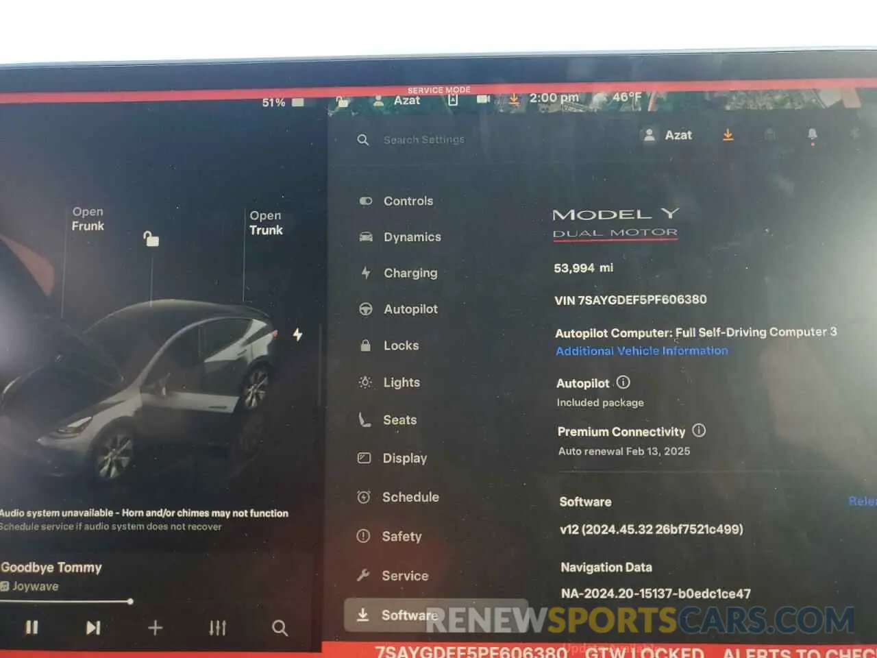 9 Photograph of a damaged car 7SAYGDEF5PF606380 TESLA MODEL Y 2023