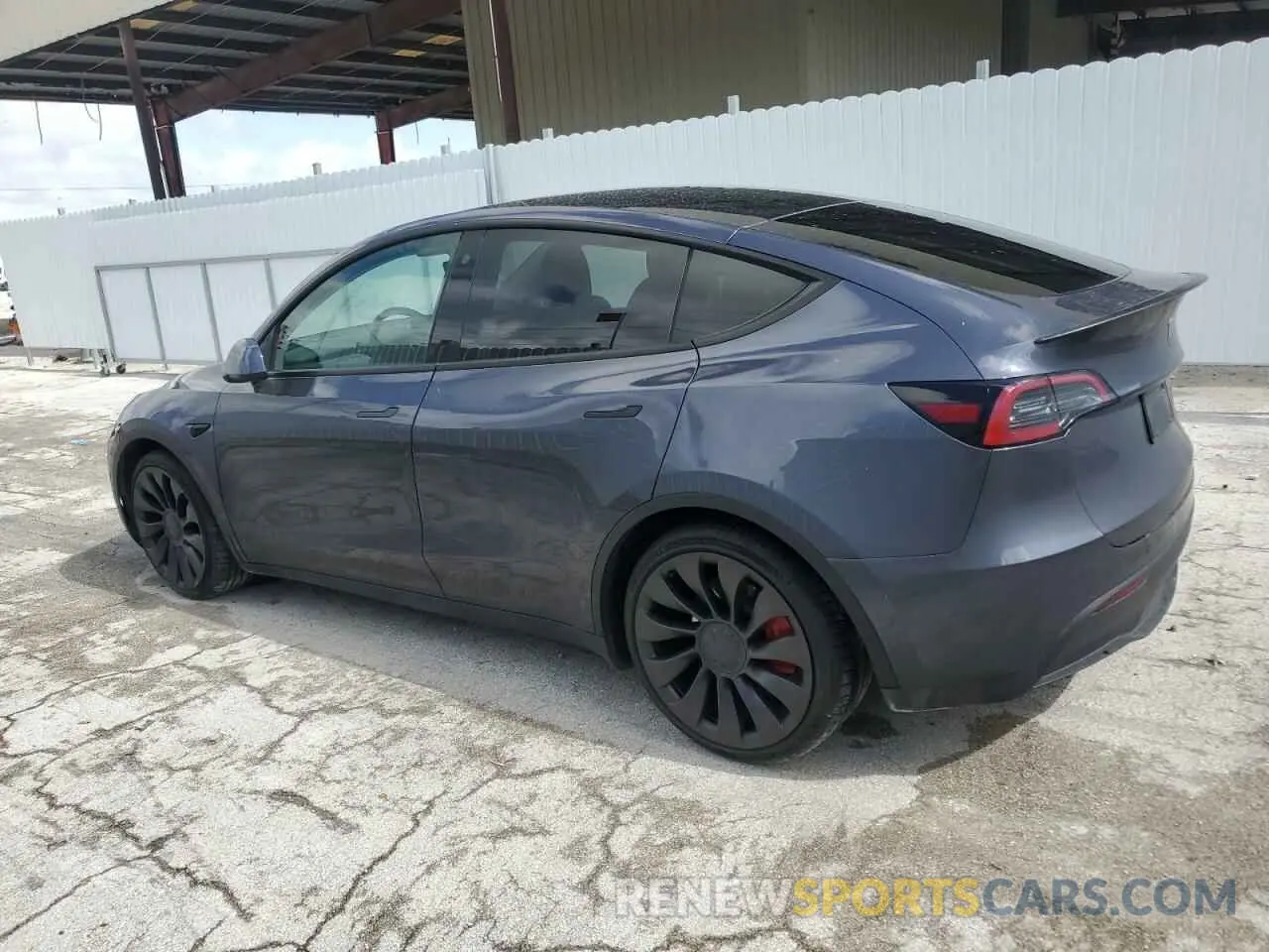 2 Photograph of a damaged car 7SAYGDEF5PF635622 TESLA MODEL Y 2023