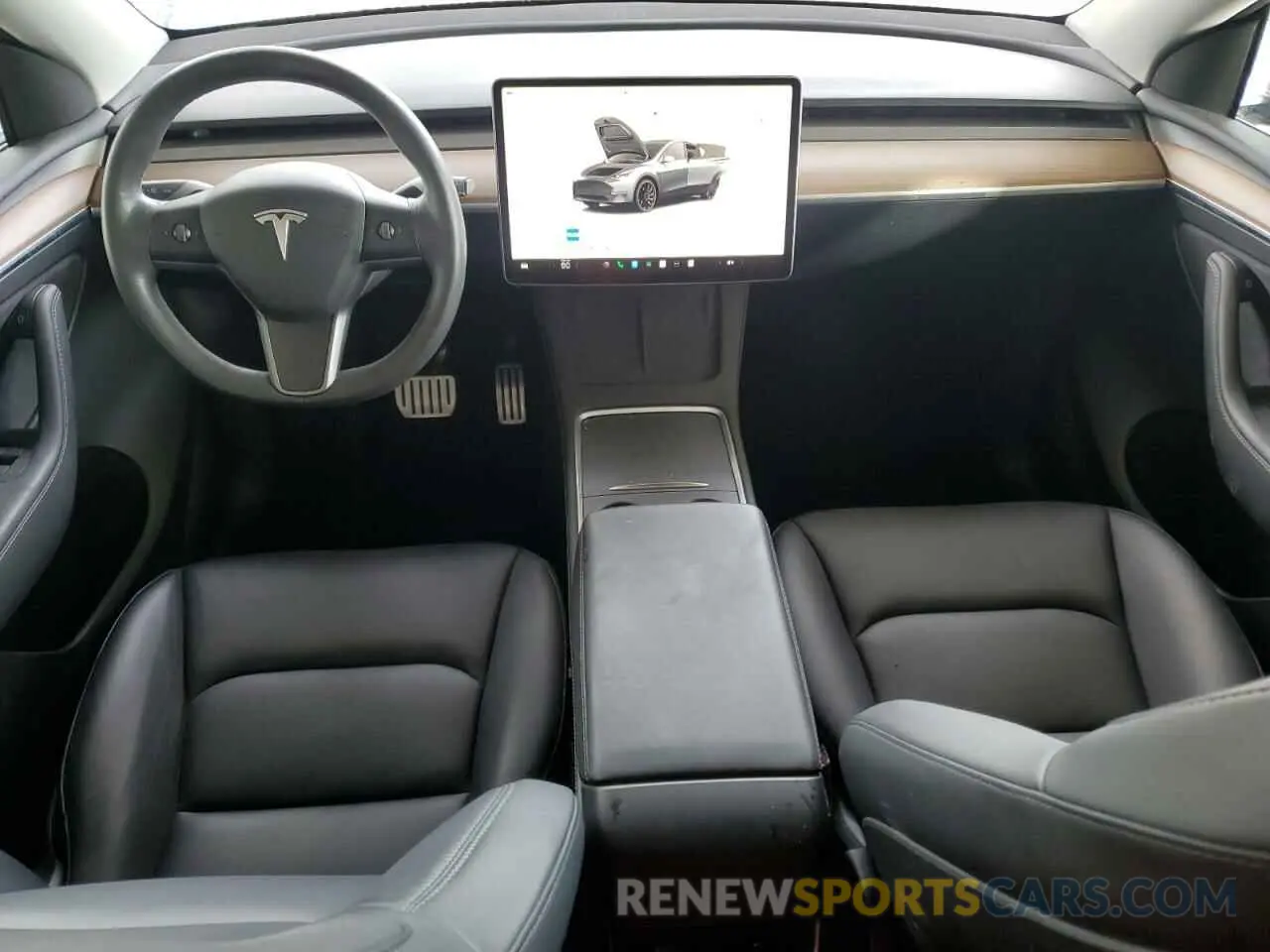 8 Photograph of a damaged car 7SAYGDEF5PF635622 TESLA MODEL Y 2023