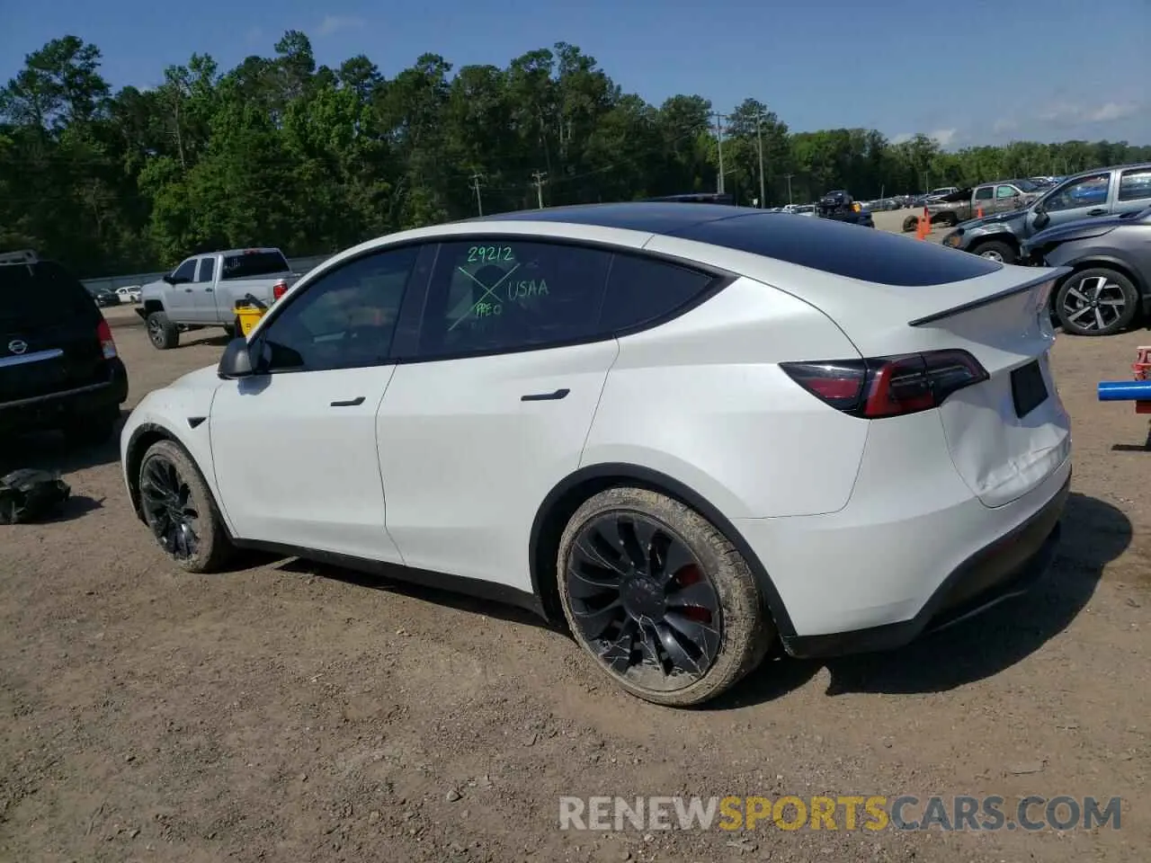 2 Photograph of a damaged car 7SAYGDEF5PF779817 TESLA MODEL Y 2023