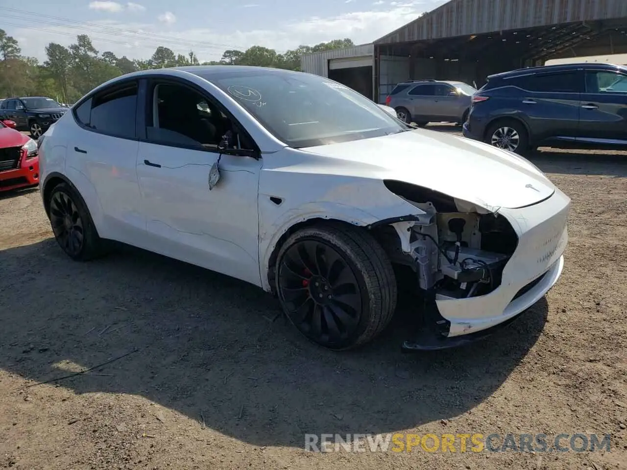 4 Photograph of a damaged car 7SAYGDEF5PF779817 TESLA MODEL Y 2023