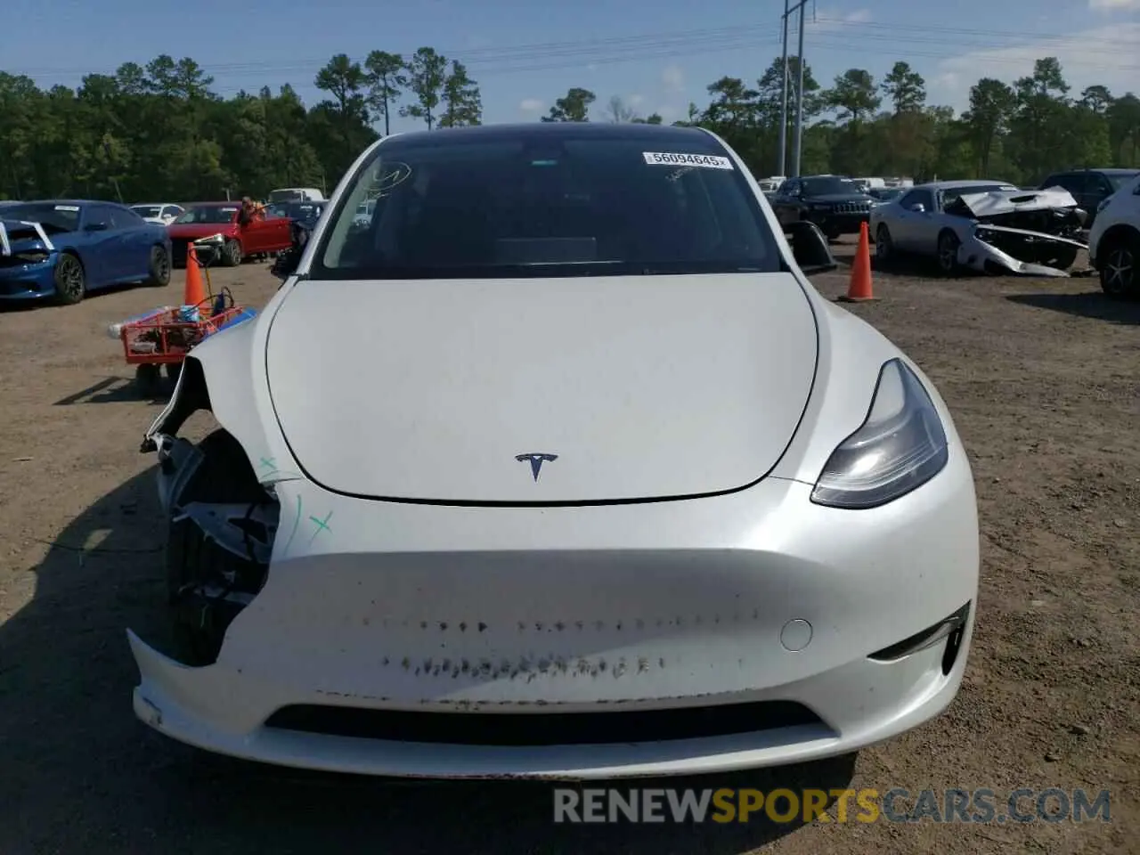 5 Photograph of a damaged car 7SAYGDEF5PF779817 TESLA MODEL Y 2023