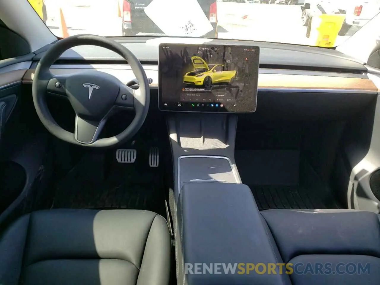 8 Photograph of a damaged car 7SAYGDEF5PF779817 TESLA MODEL Y 2023