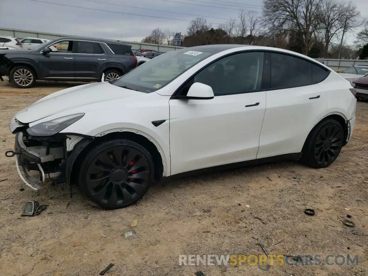1 Photograph of a damaged car 7SAYGDEF5PF808961 TESLA MODEL Y 2023