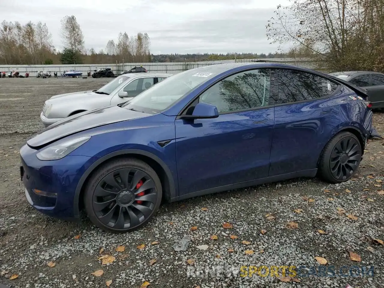 1 Photograph of a damaged car 7SAYGDEF5PF811651 TESLA MODEL Y 2023
