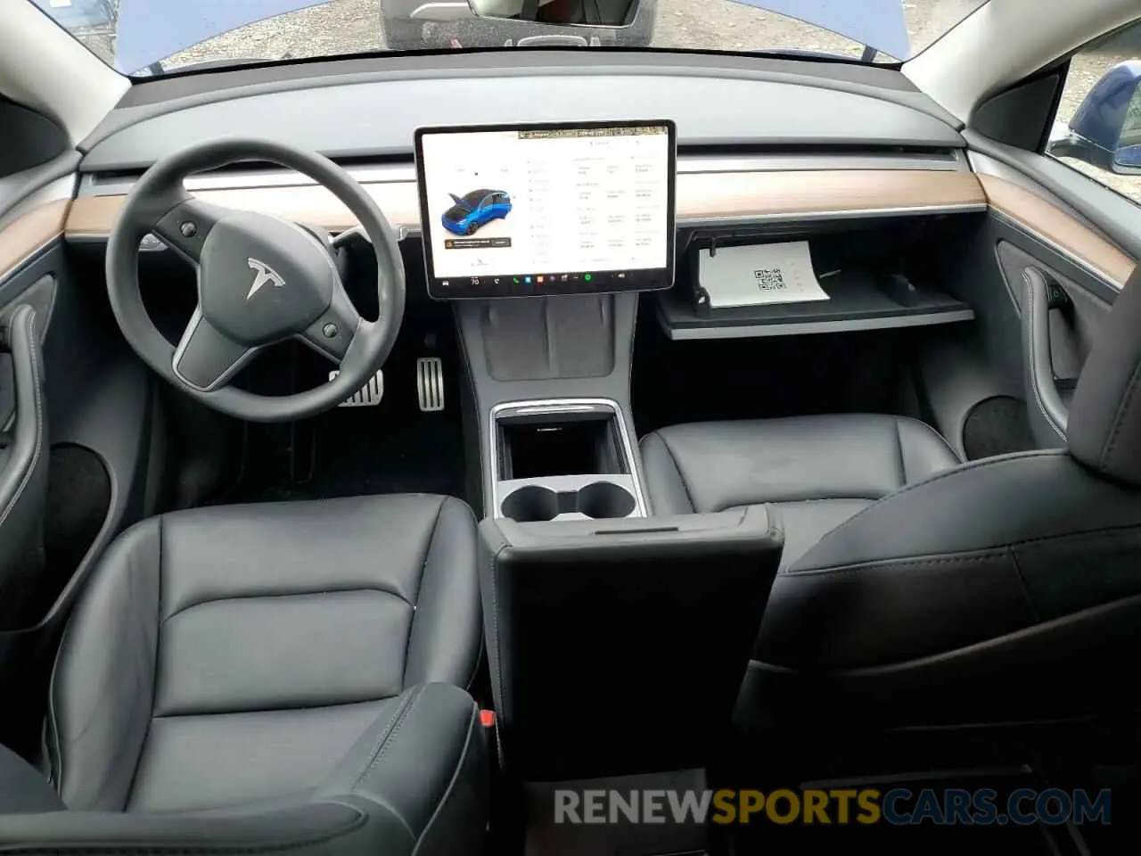 8 Photograph of a damaged car 7SAYGDEF5PF811651 TESLA MODEL Y 2023