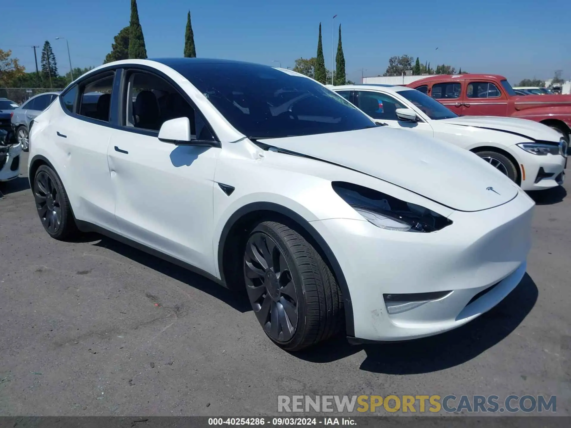 1 Photograph of a damaged car 7SAYGDEF5PF839594 TESLA MODEL Y 2023