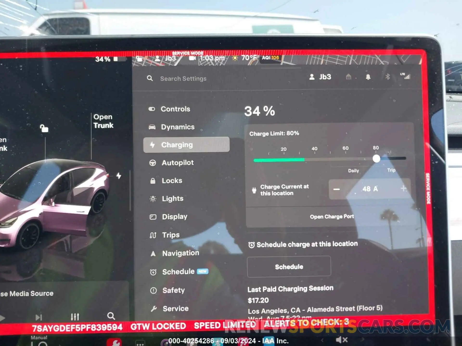 16 Photograph of a damaged car 7SAYGDEF5PF839594 TESLA MODEL Y 2023