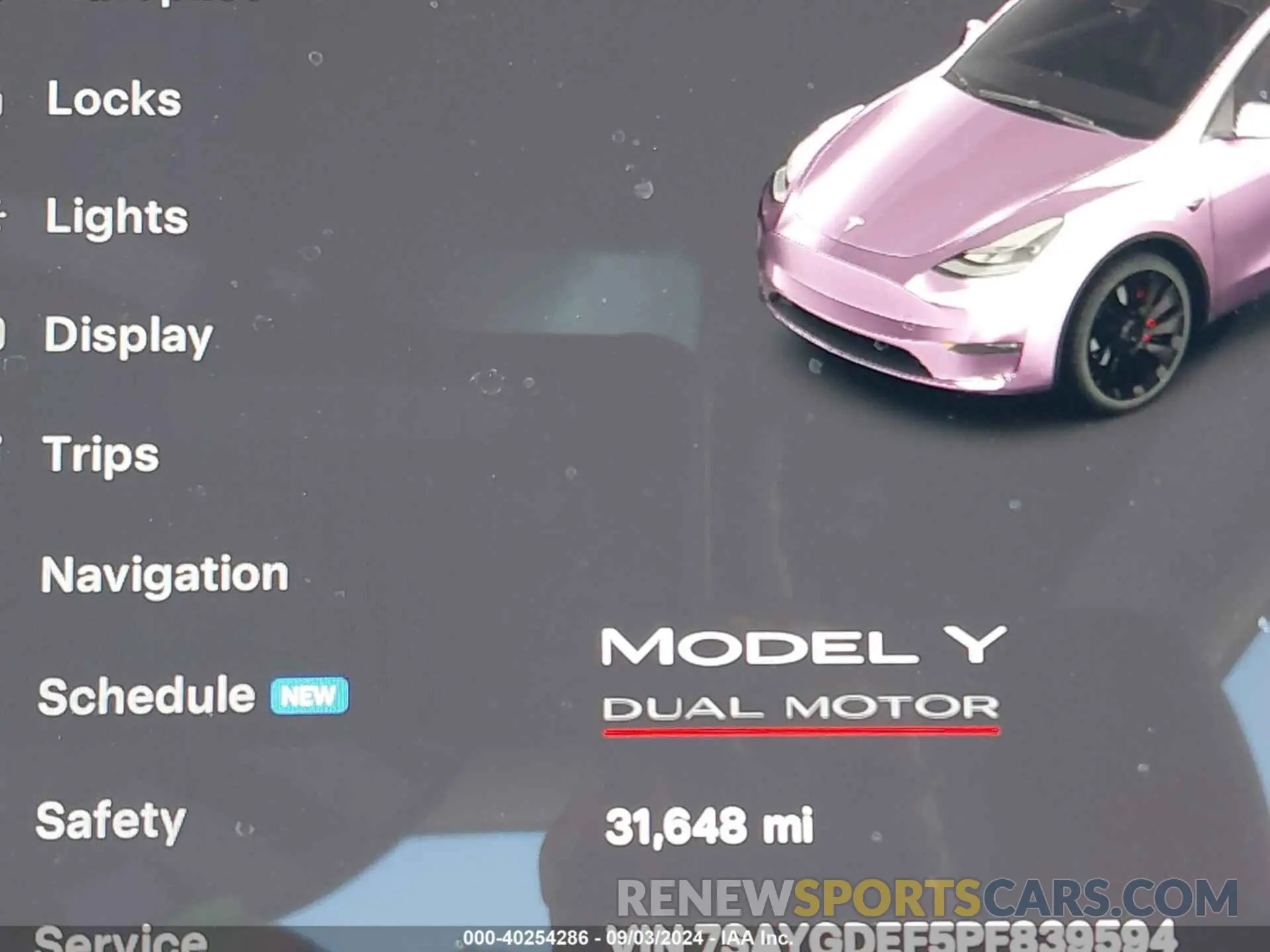 7 Photograph of a damaged car 7SAYGDEF5PF839594 TESLA MODEL Y 2023