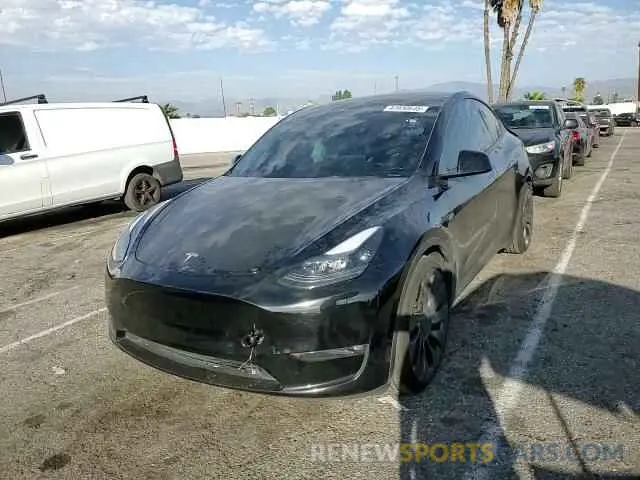 11 Photograph of a damaged car 7SAYGDEF5PF844083 TESLA MODEL Y 2023