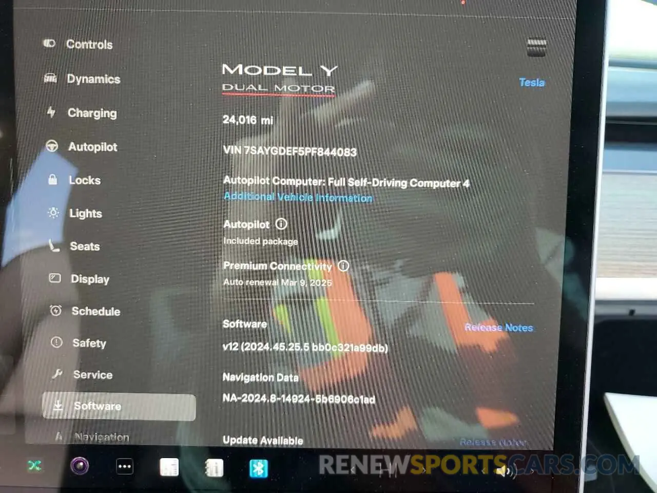 9 Photograph of a damaged car 7SAYGDEF5PF844083 TESLA MODEL Y 2023