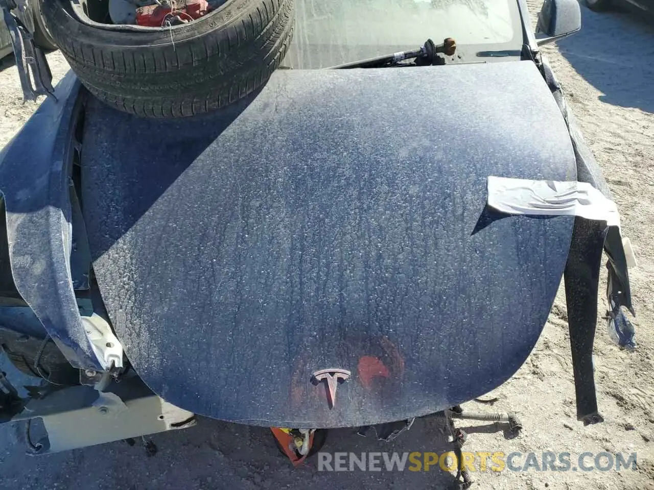 11 Photograph of a damaged car 7SAYGDEF5PF863801 TESLA MODEL Y 2023