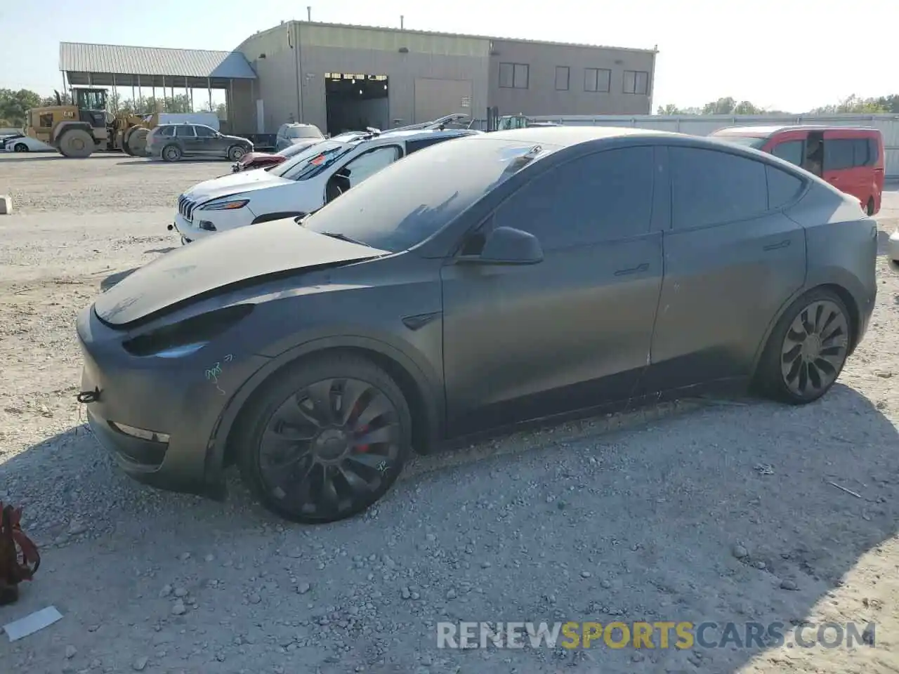 1 Photograph of a damaged car 7SAYGDEF5PF866827 TESLA MODEL Y 2023