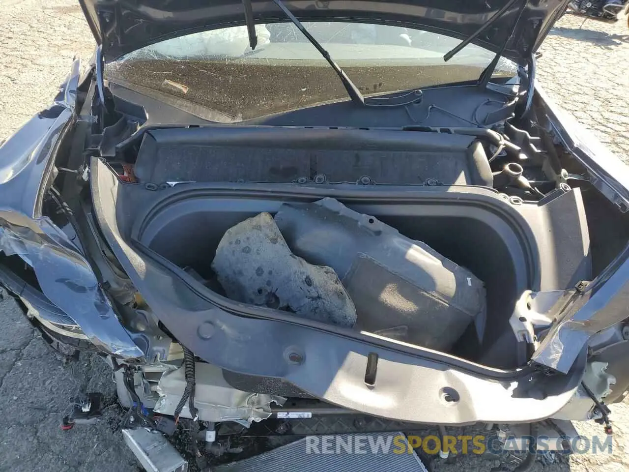 11 Photograph of a damaged car 7SAYGDEF5PF901740 TESLA MODEL Y 2023