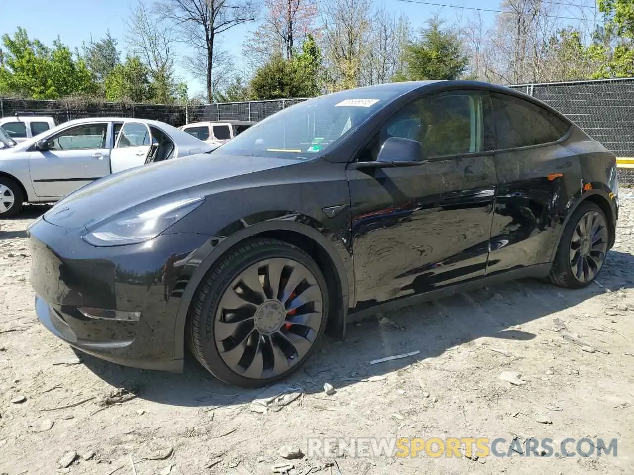 1 Photograph of a damaged car 7SAYGDEF5PF941624 TESLA MODEL Y 2023